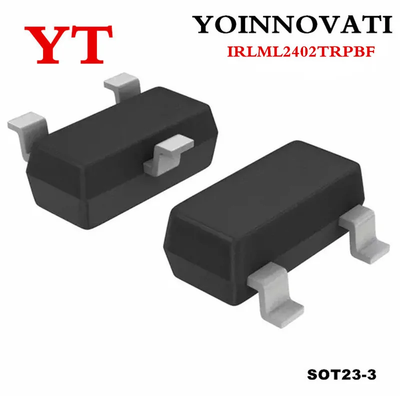 100pcs/lot IRLML2402TRPBF IRLML2402TR IRLML2402 MOSFET N-CH 20V 1.2A IC SOT-23 Best quality
100pcs/lot IRLML2402TRPBF IRLML2402TR IRLML2402 MOSFET N-CH 20V 1.2A IC SOT-23 Best quality