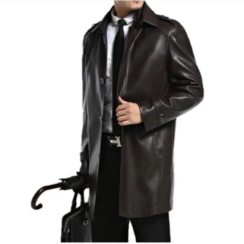Men Leather Jackets Sheepskin Male Outwear Jackets Autumn Casual Jacket Men Fashion Long Man Leather Jackets A2552
Men Leather Jackets Sheepskin Male Outwear Jackets Autumn Casual Jacket Men Fashion Long Man Leather Jackets A2552