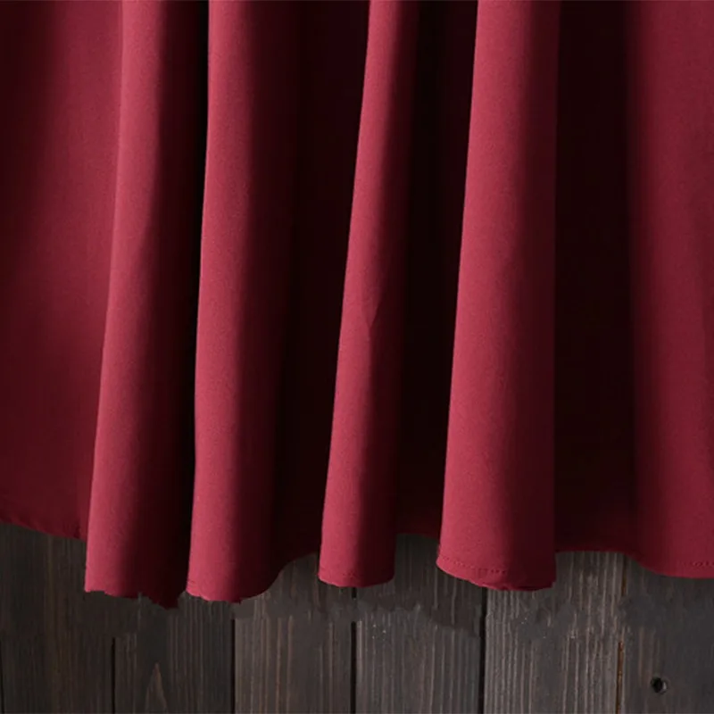 Elegant Women Skirt High Waist Pleated Knee Length Skirt Vintage A Line Big Bow Red Black Skirts
Elegant Women Skirt High Waist Pleated Knee Length Skirt Vintage A Line Big Bow Red Black Skirts