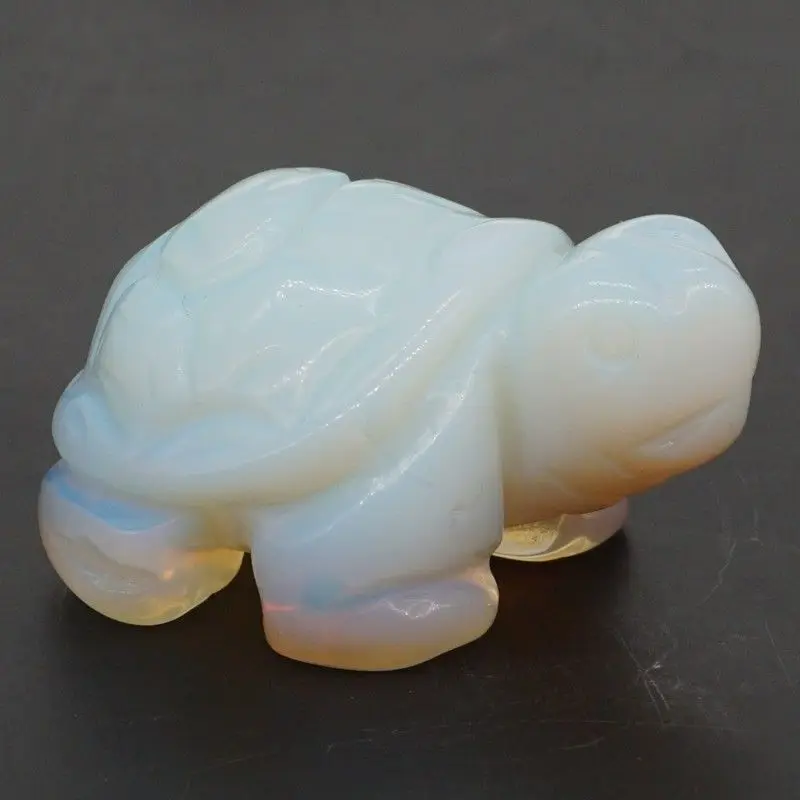 Turtle Tortoise Figurine 2" Nice Gemstone Opalite Crystal Carved Statue Crafts Home Decor
Turtle Tortoise Figurine 2" Nice Gemstone Opalite Crystal Carved Statue Crafts Home Decor