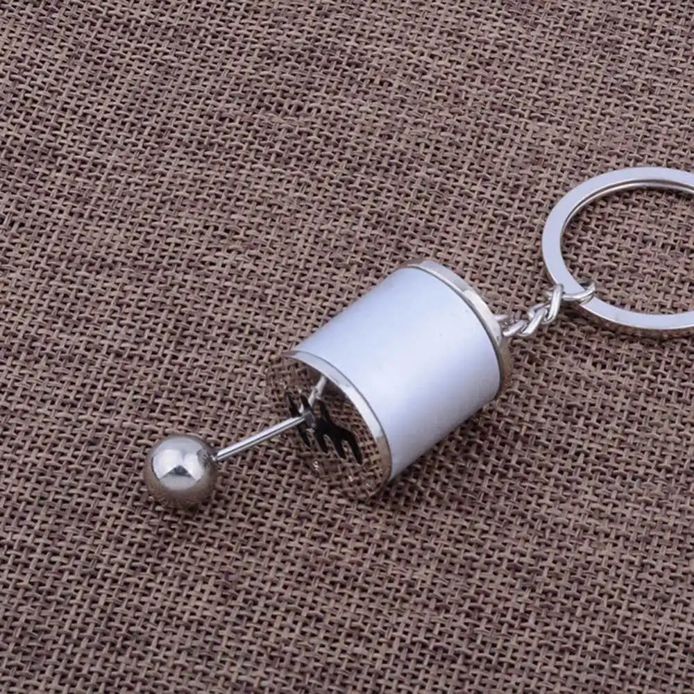 Metal Alloy Key Ring Keyring Keychain 6 Speed Gears Chromed Finish Transmission Box Switch Lever Keychain Ring Cylindrical 5
Metal Alloy Key Ring Keyring Keychain 6 Speed Gears Chromed Finish Transmission Box Switch Lever Keychain Ring Cylindrical 5