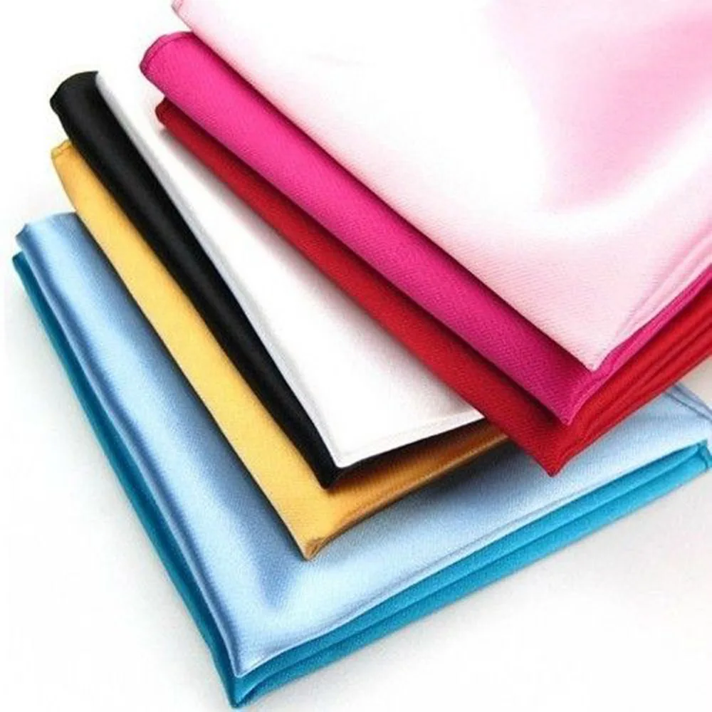 New Style Solid Color Men Satin Pocket Plain Square Handkerchief Hanky Gentleman Style 10 Colors
New Style Solid Color Men Satin Pocket Plain Square Handkerchief Hanky Gentleman Style 10 Colors