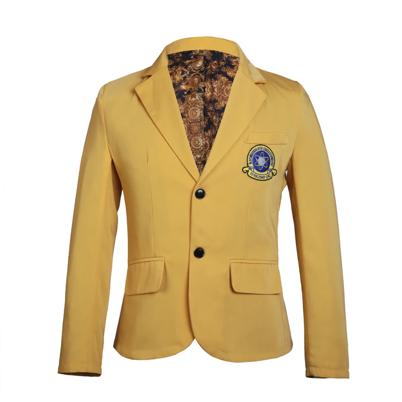 Cosplaydiy Boys Mens High School Uniform Yellow Jacket Inspired Anime Guilty Crown OUMA SHU Outside Top Jacket Costume L320
Cosplaydiy Boys Mens High School Uniform Yellow Jacket Inspired Anime Guilty Crown OUMA SHU Outside Top Jacket Costume L320