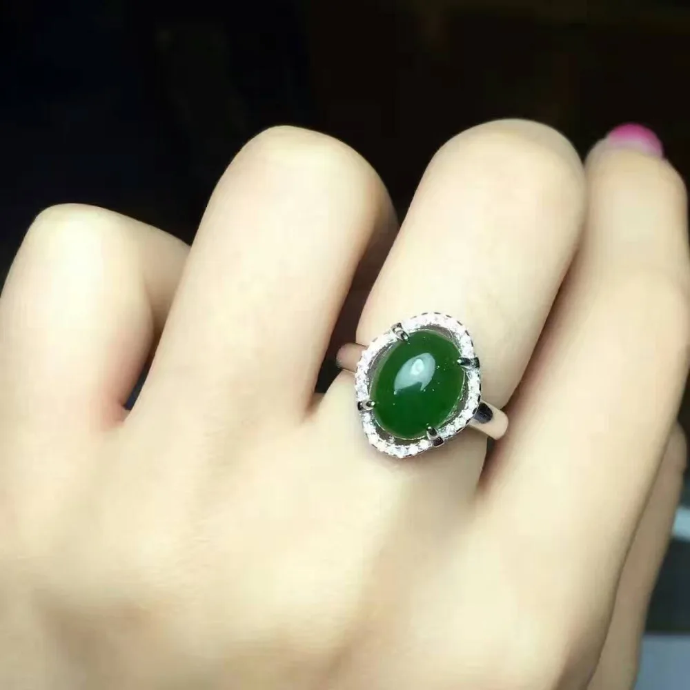 Natural green jasper gem Ring Natural gemstone ring 925 sterling silver trendy Elegant big round women girl party gift Jewelry
Natural green jasper gem Ring Natural gemstone ring 925 sterling silver trendy Elegant big round women girl party gift Jewelry