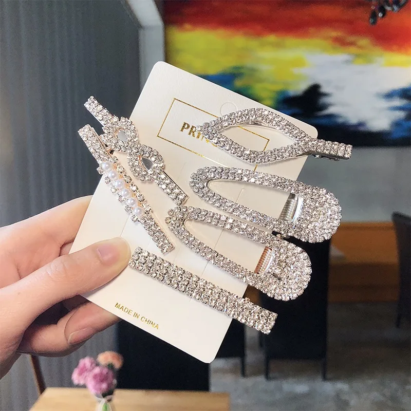 FASACC Fashion Hair Clip Crystal Rhinestones Pearl Hairpins Barrette Clips Hair Style Design Styling Tool Hair Accessories A266
FASACC Fashion Hair Clip Crystal Rhinestones Pearl Hairpins Barrette Clips Hair Style Design Styling Tool Hair Accessories A266