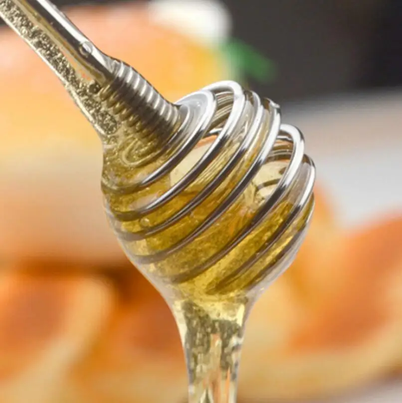 Stainless Steel Spiral Shape Honey Dipper Stick, Drizzle Honey with Ease, No More Mess with Honey Dipping LX4416
Stainless Steel Spiral Shape Honey Dipper Stick, Drizzle Honey with Ease, No More Mess with Honey Dipping LX4416