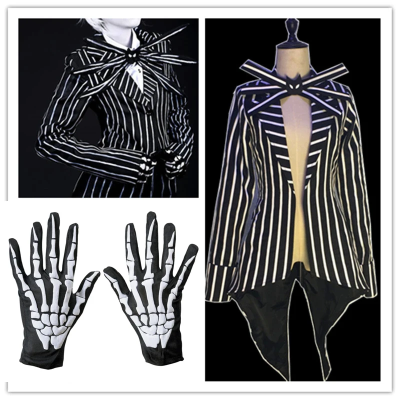 Cosplaydiy костюм кошмара Джек Косплей Топ куртка черная полоса средневековая Женская викторианская куртка перчатки перед Рождеством
Cosplaydiy костюм кошмара Джек Косплей Топ куртка черная полоса средневековая Женская викторианская куртка перчатки перед Рождеством