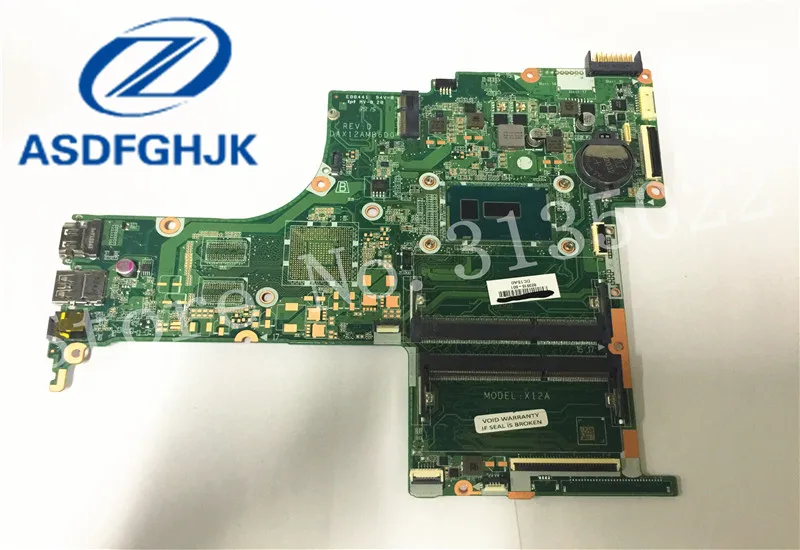 Laptop Motherboard DAX12AMB6D0 FOR HP FOR Pavilion 15-AB Motherboard DDR3L integrated SR240 i3-5020U 823916-601 100% Test ok
Laptop Motherboard DAX12AMB6D0 FOR HP FOR Pavilion 15-AB Motherboard DDR3L integrated SR240 i3-5020U 823916-601 100% Test ok
