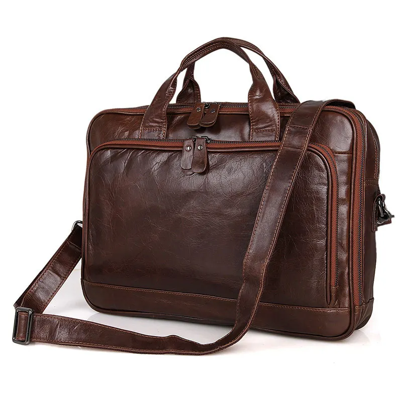 Nesitu High Quality Vintage Coffee Genuine Leather Men Messenger Bags 14'' Laptop Briefcase Real Skin Office Portfolio #M7005
Nesitu High Quality Vintage Coffee Genuine Leather Men Messenger Bags 14'' Laptop Briefcase Real Skin Office Portfolio #M7005