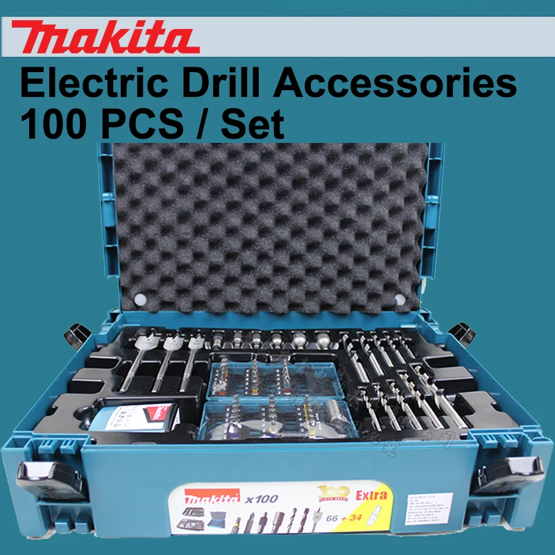Japan Makita Metal Woodworking Drill Bits Screwdriver Head Cylinder Toolbox Electric Drill Accessories 100PCS/set
Japan Makita Metal Woodworking Drill Bits Screwdriver Head Cylinder Toolbox Electric Drill Accessories 100PCS/set