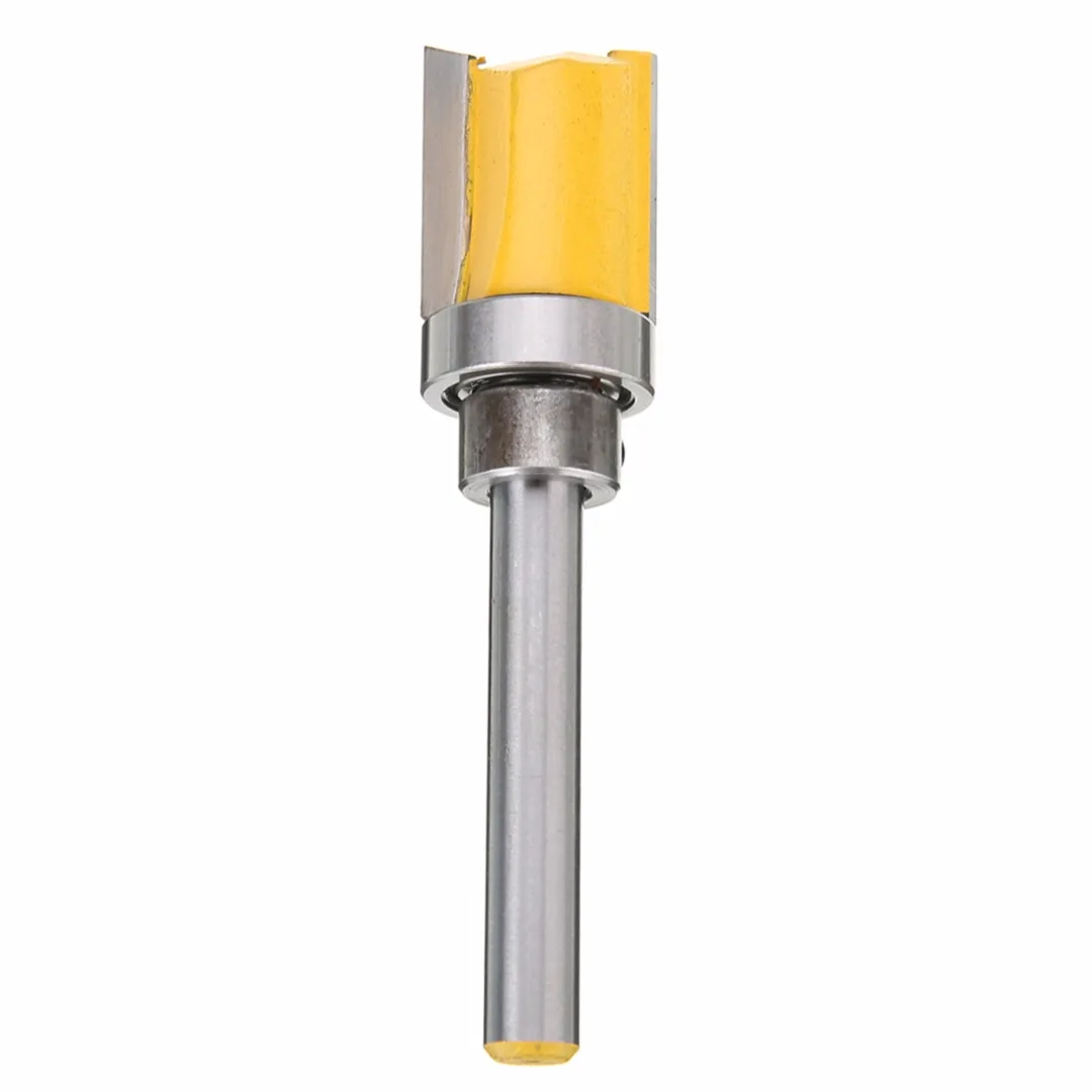1pc Flush Trim Template Alloy Router Bit 3/4"H x 5/8"W 1/4 Shank Woodworking Cutter Tool
1pc Flush Trim Template Alloy Router Bit 3/4"H x 5/8"W 1/4 Shank Woodworking Cutter Tool