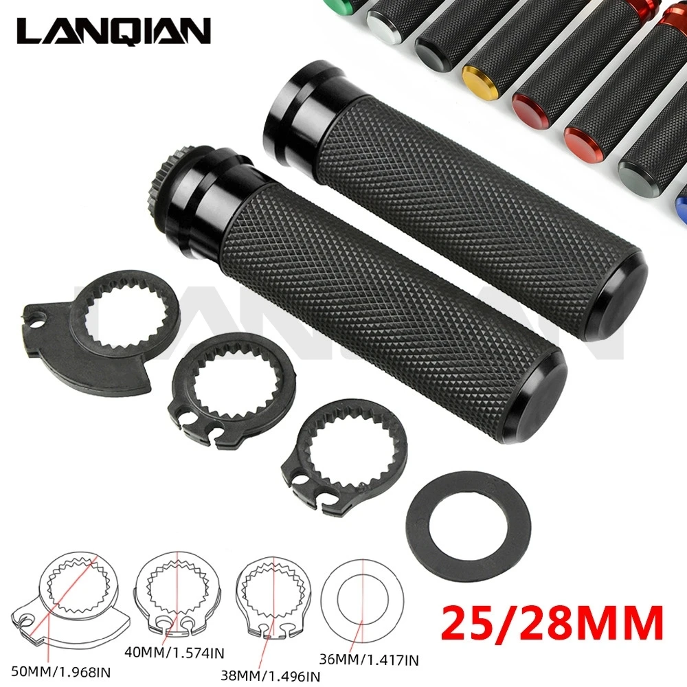 Universal CNC 22MM 24MM Motorcycle Handlebar grips Hand Grip Bar End handle bar For Honda Kawasaki Yamaha Suzuki H-arley
Universal CNC 22MM 24MM Motorcycle Handlebar grips Hand Grip Bar End handle bar For Honda Kawasaki Yamaha Suzuki H-arley