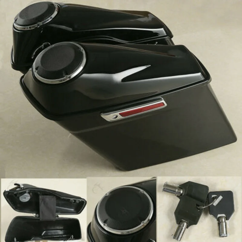 Motorcycle 6 1/2" 6.5" Speaker Extended Stretched Saddlebag For Harley Touring Road Street Electra Glide 2014-2020 2018 2019
Motorcycle 6 1/2" 6.5" Speaker Extended Stretched Saddlebag For Harley Touring Road Street Electra Glide 2014-2020 2018 2019