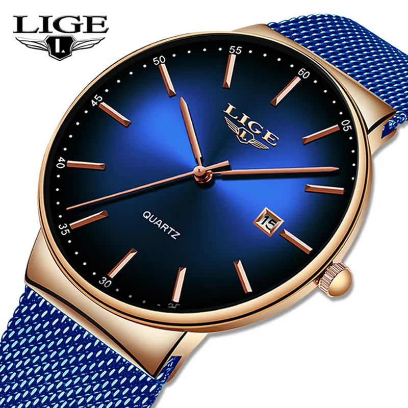 2021 LIGE New Mens Watches Top Brand Luxury Blue Camouflage Watch Sport Casual Stainless Steel Waterproof Dress Watch Men Clock
2021 LIGE New Mens Watches Top Brand Luxury Blue Camouflage Watch Sport Casual Stainless Steel Waterproof Dress Watch Men Clock