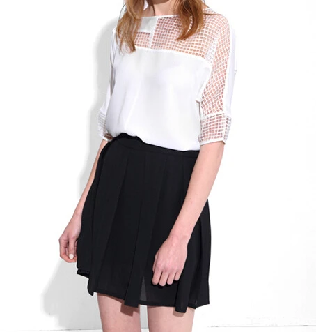 Free Shipping Women's Summer Chiffon A-line pleated above knee mini Solid Skirt elastic waistband all-match saias jupes Skirts
Free Shipping Women's Summer Chiffon A-line pleated above knee mini Solid Skirt elastic waistband all-match saias jupes Skirts