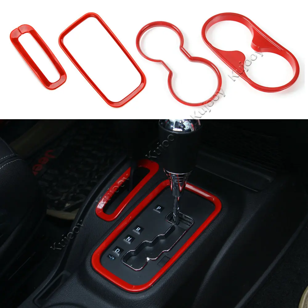 Front Rear Water Cup Holder Gear Shift Panel Cover Frame Trim Sticker For Jeep Wrangler 2011+ Exterior Car Styling Accessories
Front Rear Water Cup Holder Gear Shift Panel Cover Frame Trim Sticker For Jeep Wrangler 2011+ Exterior Car Styling Accessories