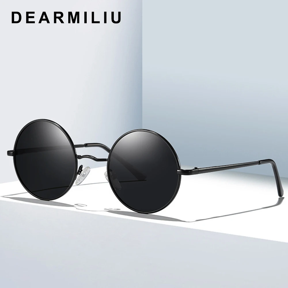 Солнечные очки DEARMILIU в ретро-стиле женские, поляризационные солнцезащитные аксессуары для вождения, в круглой оправе из сплава, с зеркальными линзами, UV400
Солнечные очки DEARMILIU в ретро-стиле женские, поляризационные солнцезащитные аксессуары для вождения, в круглой оправе из сплава, с зеркальными линзами, UV400