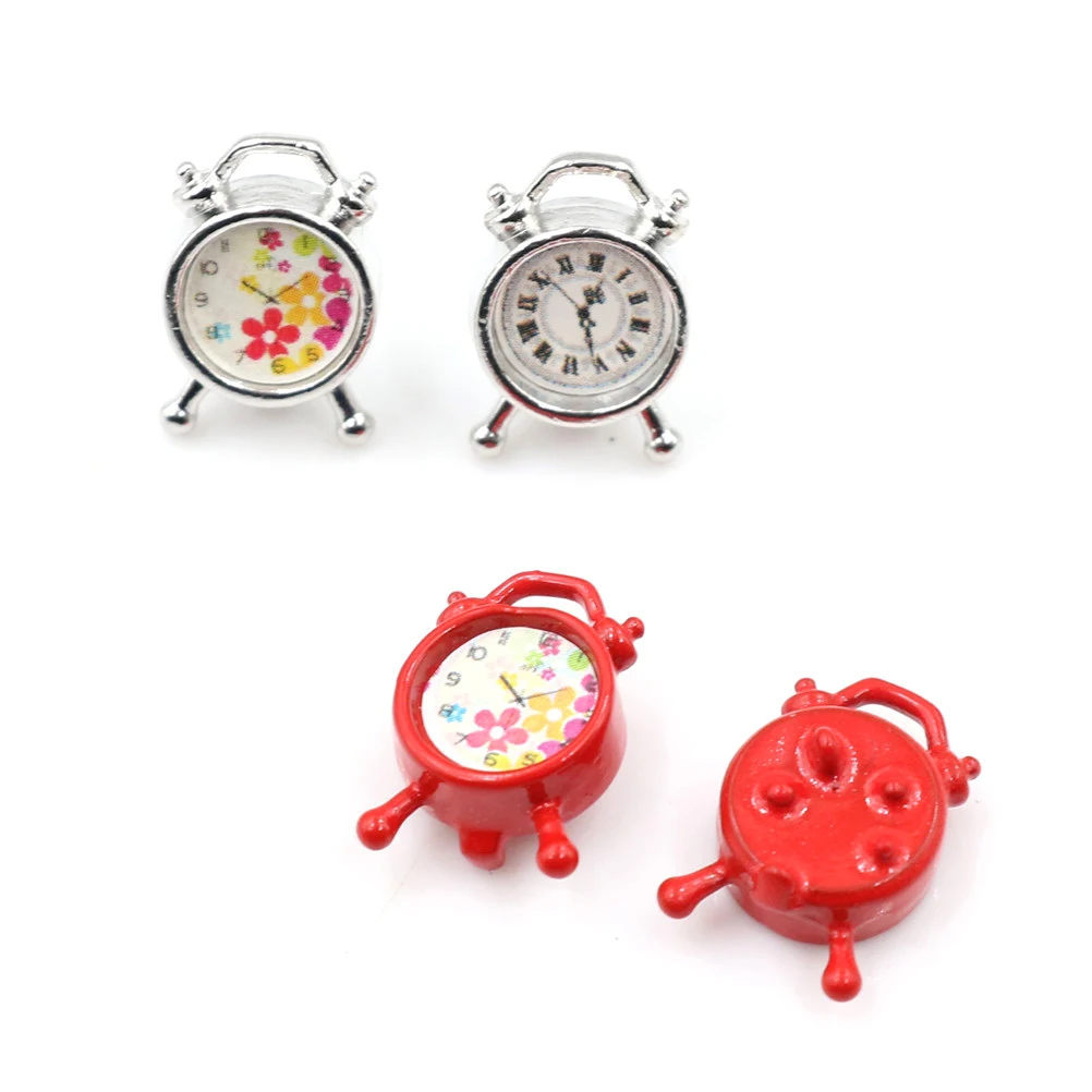 1:12 Scale alarm clock mini Home decoration Dollhouse Miniature Toy Doll Food Kitchen living room Accessories
1:12 Scale alarm clock mini Home decoration Dollhouse Miniature Toy Doll Food Kitchen living room Accessories