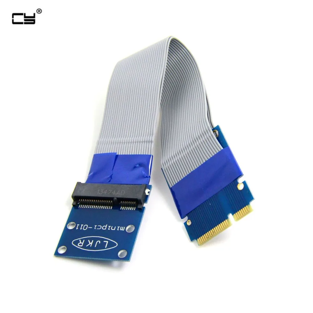 Гибкий мини PCI Express PCI-e удлинитель для мини-карты 52pin удлинитель с разъемом «Папа-мама» FFC-кабель
Гибкий мини PCI Express PCI-e удлинитель для мини-карты 52pin удлинитель с разъемом «Папа-мама» FFC-кабель