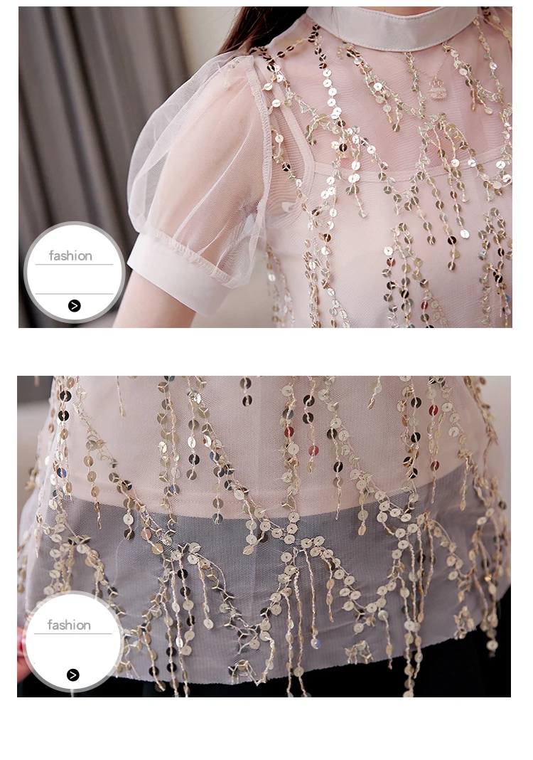 fashion women blouses see through top women sexy shirt hollow Mesh women blouse shirt summer short sleeve women shirts 3161 50
fashion women blouses see through top women sexy shirt hollow Mesh women blouse shirt summer short sleeve women shirts 3161 50