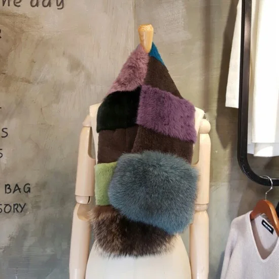 Fluffy Luxury Natural Fox Fur Collar Patchwork Shawl Collar Female Big Size For Women Winter Accessories Warm Scarves S269
Fluffy Luxury Natural Fox Fur Collar Patchwork Shawl Collar Female Big Size For Women Winter Accessories Warm Scarves S269