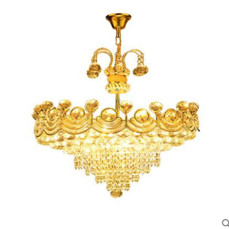 Golden European crystal chandelier dining chandelier fashion simple modern chandeliers living room bedroom restaurant lighting
Golden European crystal chandelier dining chandelier fashion simple modern chandeliers living room bedroom restaurant lighting