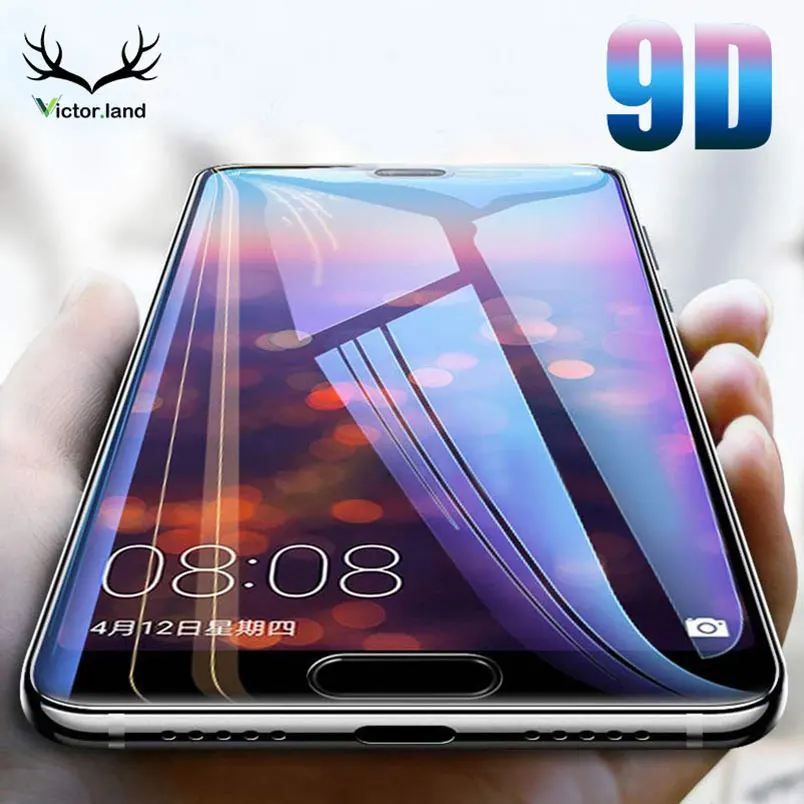 9D Защитная пленка для экрана из закаленного стекла huawei P30 Pro Y7 2019 p smart полное