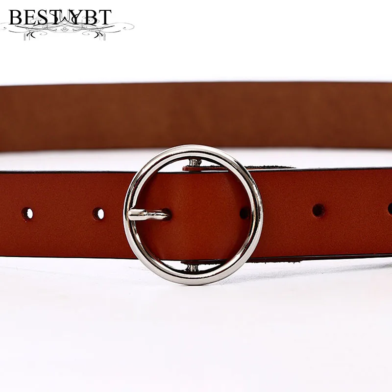 Best YBT Women belt fashion retro Round Alloy pin buckle high quality Imitation leather belt solid color casual belt Women
Best YBT Women belt fashion retro Round Alloy pin buckle high quality Imitation leather belt solid color casual belt Women