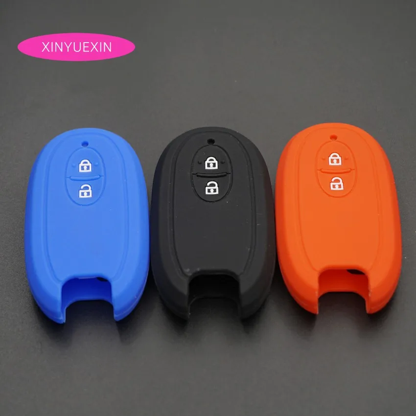Xinyuexin Silicone Rubber Car Key Cover FOB Case for SUZUKI Swift Sport 2 Button Smart Key Card Key Case For Car Styling 
Xinyuexin Silicone Rubber Car Key Cover FOB Case for SUZUKI Swift Sport 2 Button Smart Key Card Key Case For Car Styling