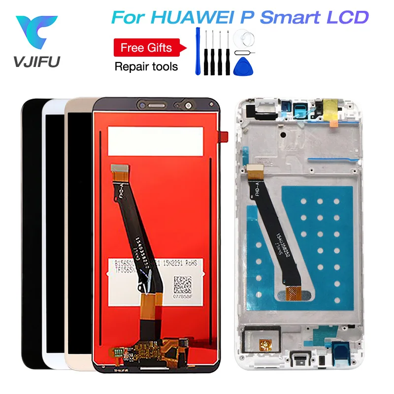Replacement For P Smart LCD Display Touch Screen Digitizer Assembly For Huawei P Smart LCD With Frame FIG LX1 LA1 LX2 Screen
Replacement For P Smart LCD Display Touch Screen Digitizer Assembly For Huawei P Smart LCD With Frame FIG LX1 LA1 LX2 Screen