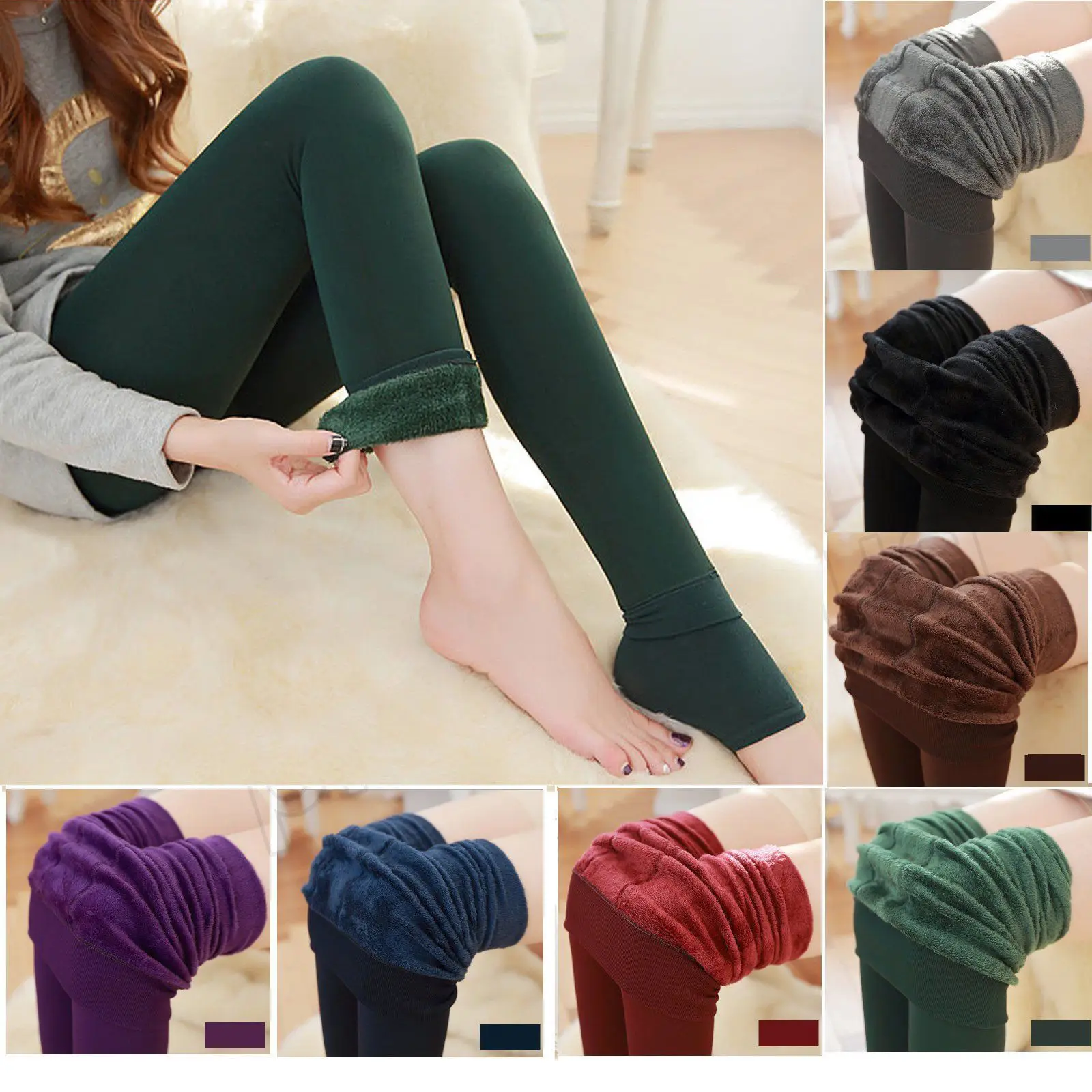 Brand New Women Leggings Inside Thicken Fur Warm Leggings Womens Winter Fleece Legging Pants Female Velvet Leggins
Brand New Women Leggings Inside Thicken Fur Warm Leggings Womens Winter Fleece Legging Pants Female Velvet Leggins