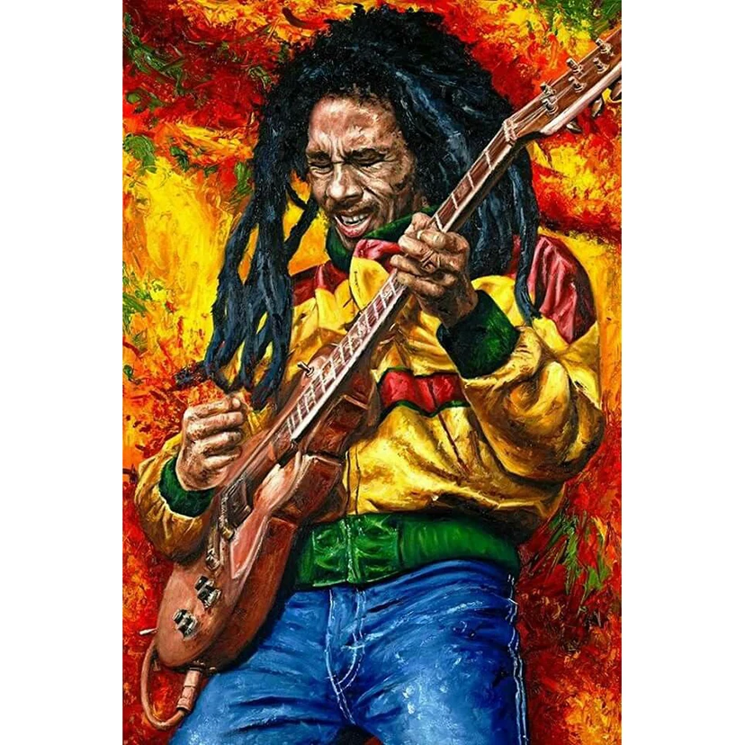 DIY 5D Full Square/Round Diamond Painting Bob Marley Diamond embroidery Cross Stitch Pictures Of Rhinestones Mosaic Decor LG3042
DIY 5D Full Square/Round Diamond Painting Bob Marley Diamond embroidery Cross Stitch Pictures Of Rhinestones Mosaic Decor LG3042