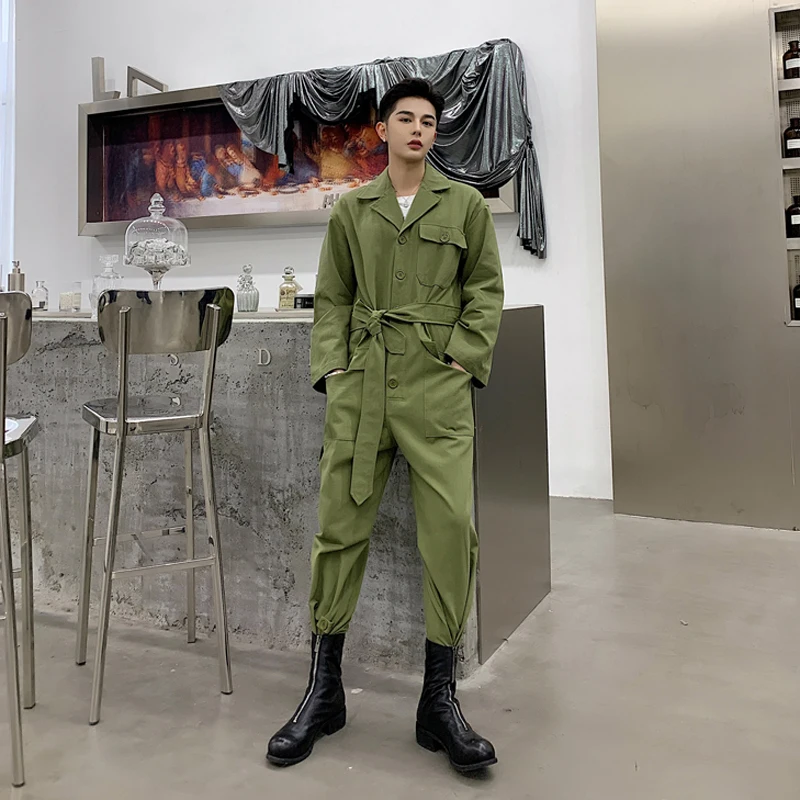 S-6XL!!2019 Spring and autumn new style individuality multi-pocket design men's cargo jumpsuit fashion male youth loose jumpsuit
S-6XL!!2019 Spring and autumn new style individuality multi-pocket design men's cargo jumpsuit fashion male youth loose jumpsuit