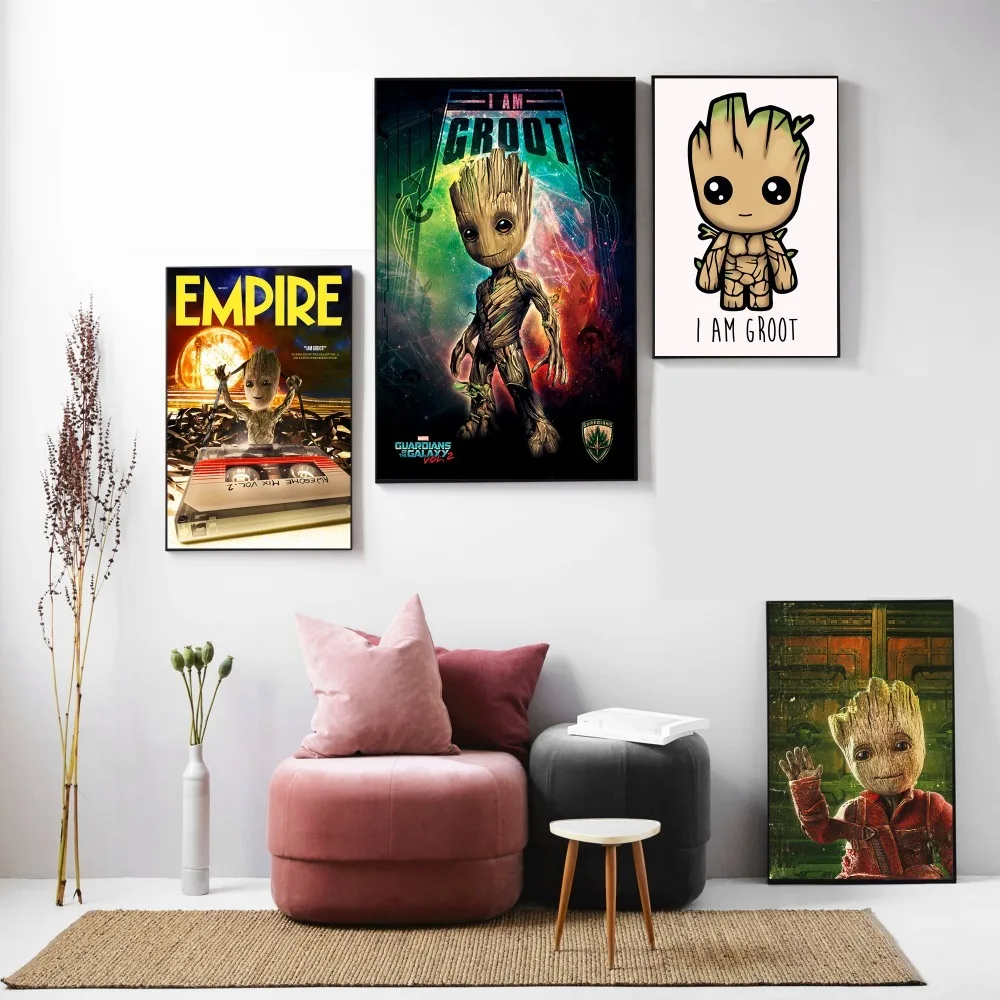 Groot Baby Movie Character Canvas Art Painting Posters And Prints For Living Room Wall Picture Home Decor No Framed Quadro
Groot Baby Movie Character Canvas Art Painting Posters And Prints For Living Room Wall Picture Home Decor No Framed Quadro