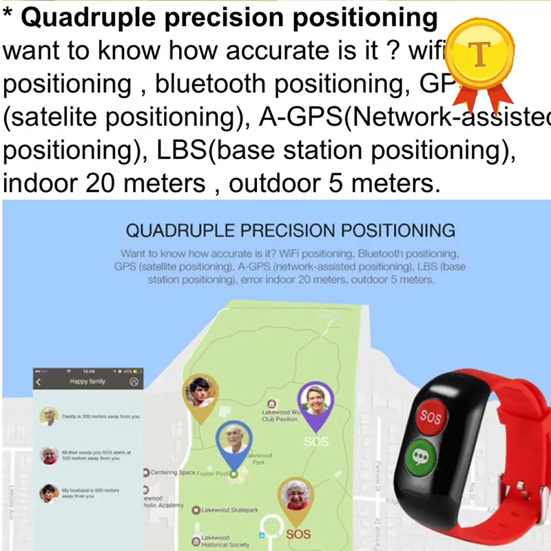 2018 Top sales GPS watch for old men women Manufacturer In China Fall Down reminder SOS Calling Elderly health GPS smart band
2018 Top sales GPS watch for old men women Manufacturer In China Fall Down reminder SOS Calling Elderly health GPS smart band