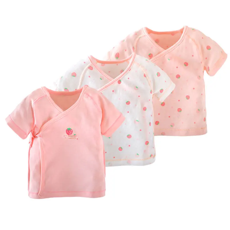 Newborn Romper Cotton Short-sleeved Three-piece Baby Infant Cotton Underwear New Born Baby Girl Clothes 3PCS/LOT
Newborn Romper Cotton Short-sleeved Three-piece Baby Infant Cotton Underwear New Born Baby Girl Clothes 3PCS/LOT