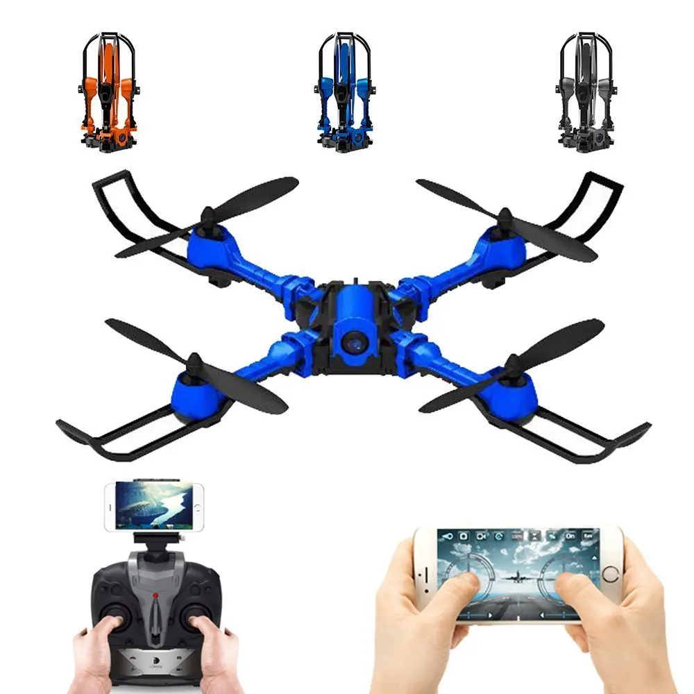 EBOYU (TM) i5HW складной Радиоуправляемый квадрокоптер Дрон 2,4G 4CH WIFI FPV Дрон 0.3MP камера с режимом удержания высоты без головы RTF
EBOYU (TM) i5HW складной Радиоуправляемый квадрокоптер Дрон 2,4G 4CH WIFI FPV Дрон 0.3MP камера с режимом удержания высоты без головы RTF