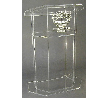 Hot sale Free Shiping Customized Acrylic Church Lectern / Pulpit / Lectern / Podium Cheap Church Podium
Hot sale Free Shiping Customized Acrylic Church Lectern / Pulpit / Lectern / Podium Cheap Church Podium