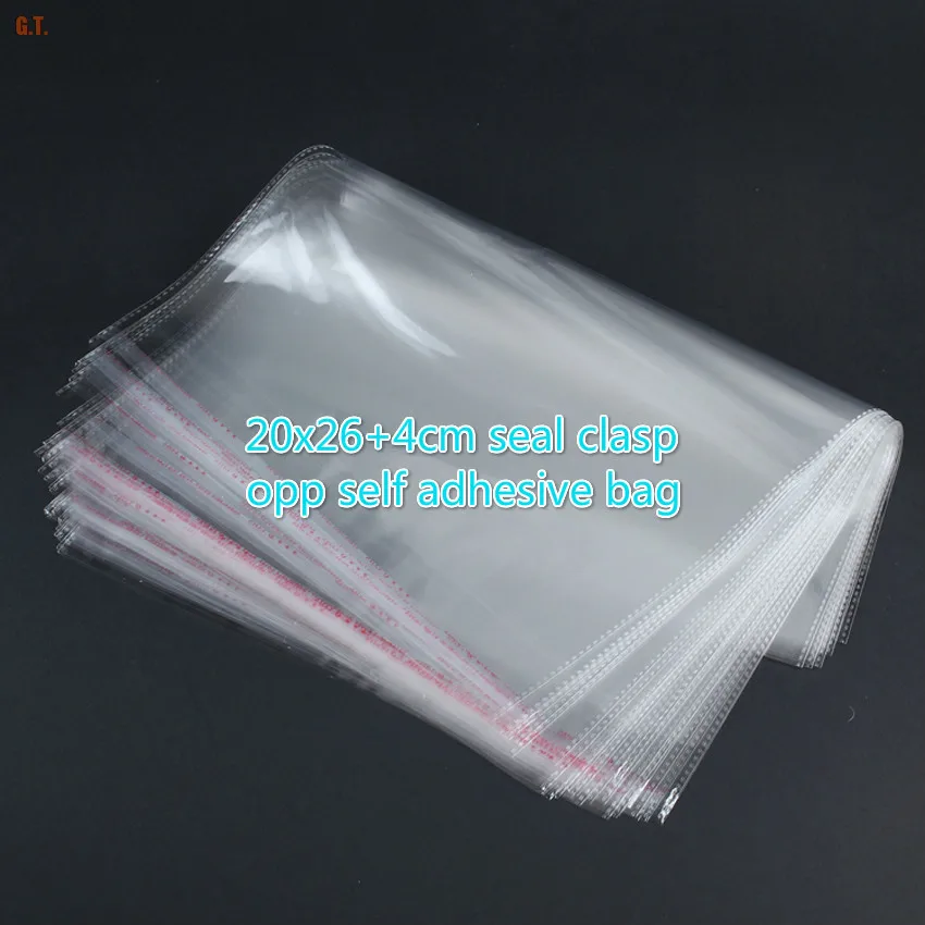 200pcs 20x26+4cm Closure Clear OPP Self Adhesive Packaging Bags For magazines, newspapers, photos, CDs, bread, popcorn, Nuts
200pcs 20x26+4cm Closure Clear OPP Self Adhesive Packaging Bags For magazines, newspapers, photos, CDs, bread, popcorn, Nuts