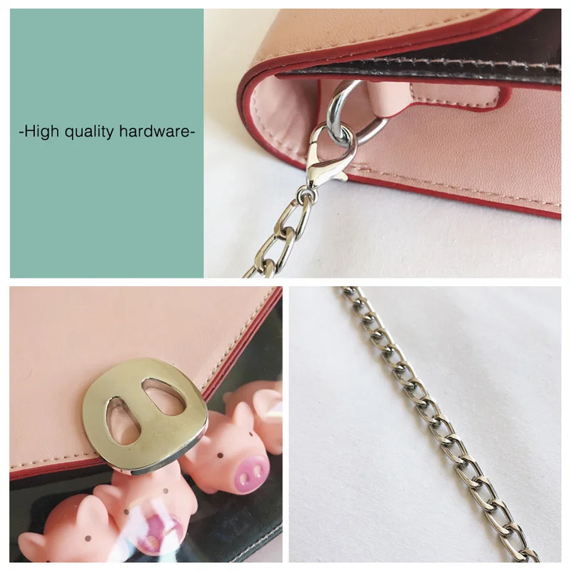 BolsosSac 2021 Summer New Jelly Bags Women messenger bags small flap pvc crossbody handbags girls shoulder bag cute pig chains
BolsosSac 2021 Summer New Jelly Bags Women messenger bags small flap pvc crossbody handbags girls shoulder bag cute pig chains
