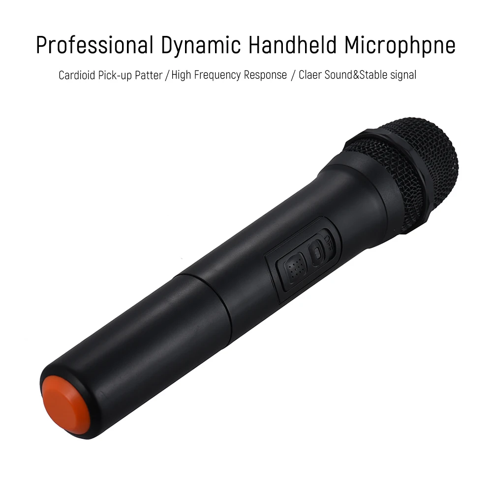 VHF Microphone Handheld Wireless Microphone Mic System 5 Channels for Karaoke Meeting Speech Home Entertainment
VHF Microphone Handheld Wireless Microphone Mic System 5 Channels for Karaoke Meeting Speech Home Entertainment