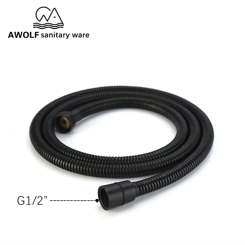 Bathroom Shower Hand Held 3-Function Matte Black ABS Shower Head Hot Cold Water Square Design Pressure Boost AH6166
Bathroom Shower Hand Held 3-Function Matte Black ABS Shower Head Hot Cold Water Square Design Pressure Boost AH6166