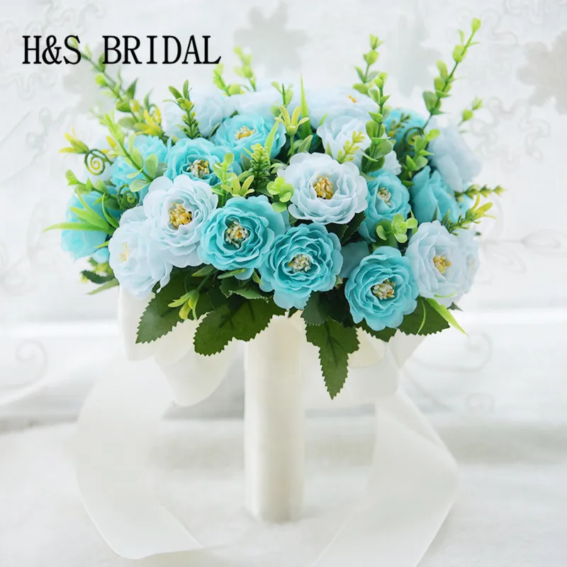 H&S BRIDAL Bride Wedding Bouquet novia Bouquets artificial flowers 4 colors romantic bridesmaid cheap Wedding Flowers
H&S BRIDAL Bride Wedding Bouquet novia Bouquets artificial flowers 4 colors romantic bridesmaid cheap Wedding Flowers