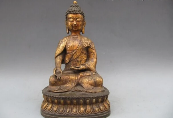 fast shipping USPS to USA S0835 Tibet Fane classical Old Bronze Sakyamuni Tathagata Buddha Statue
fast shipping USPS to USA S0835 Tibet Fane classical Old Bronze Sakyamuni Tathagata Buddha Statue
