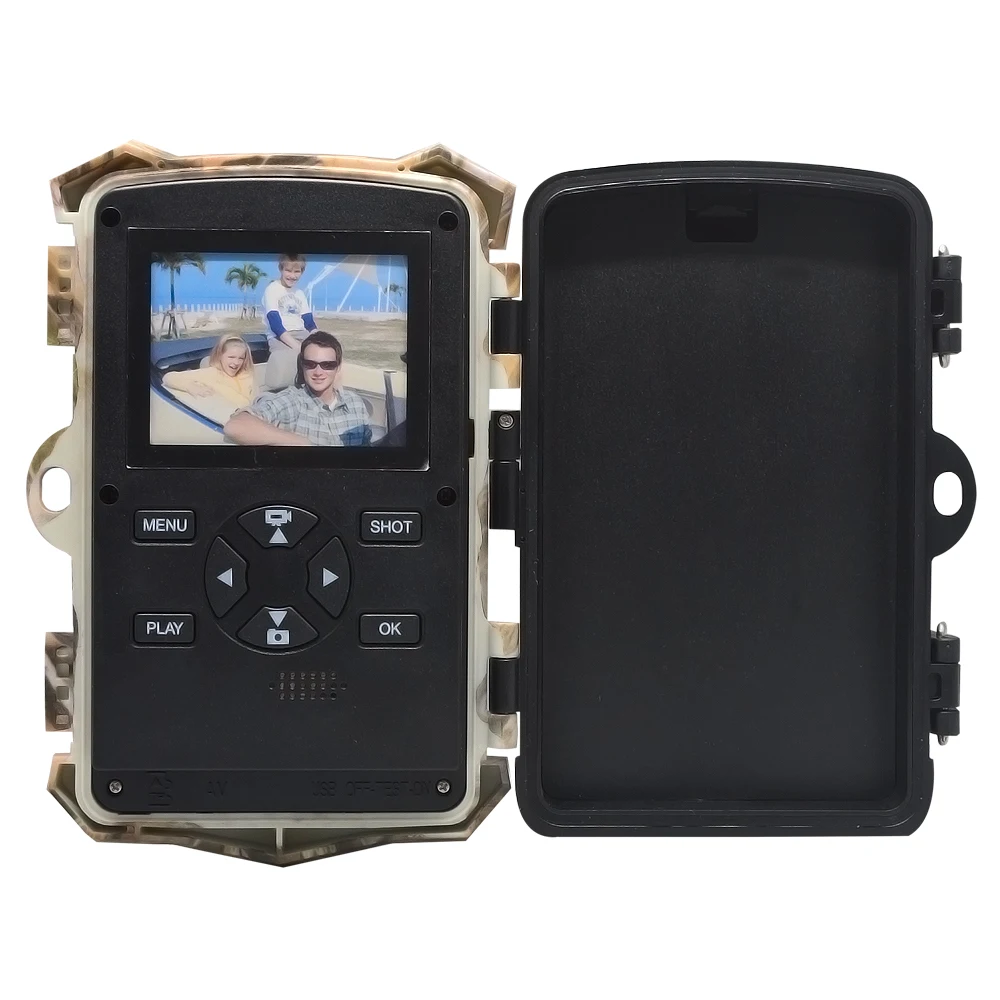 Foto Traps Trail Camera 12MP 1080P Night Vision Scout Guard Photo Traps Hunting Camera H903
Foto Traps Trail Camera 12MP 1080P Night Vision Scout Guard Photo Traps Hunting Camera H903