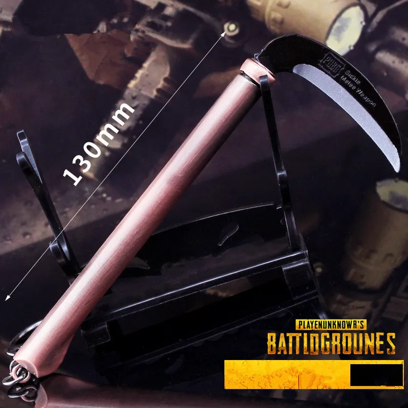 Playerunknown's Battlegrounds PUBG логотип модель серпа Косплей Аксессуары Подарочная
