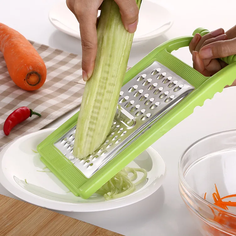 1PC Multifunctional Plastic Vegetable Fruit Grater Stainless Steel Blades Carrot Potato Peelers Kitchen Tools OK 0734
1PC Multifunctional Plastic Vegetable Fruit Grater Stainless Steel Blades Carrot Potato Peelers Kitchen Tools OK 0734
