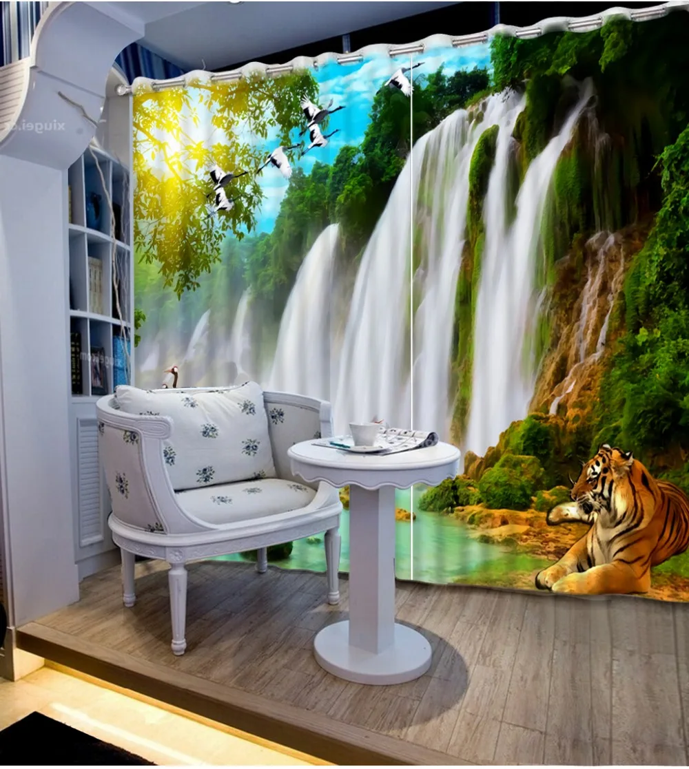 custom 2016 curtains for living room The Crane blackout curtains for the bedroom luxury 3d stereoscopic curtains
custom 2016 curtains for living room The Crane blackout curtains for the bedroom luxury 3d stereoscopic curtains