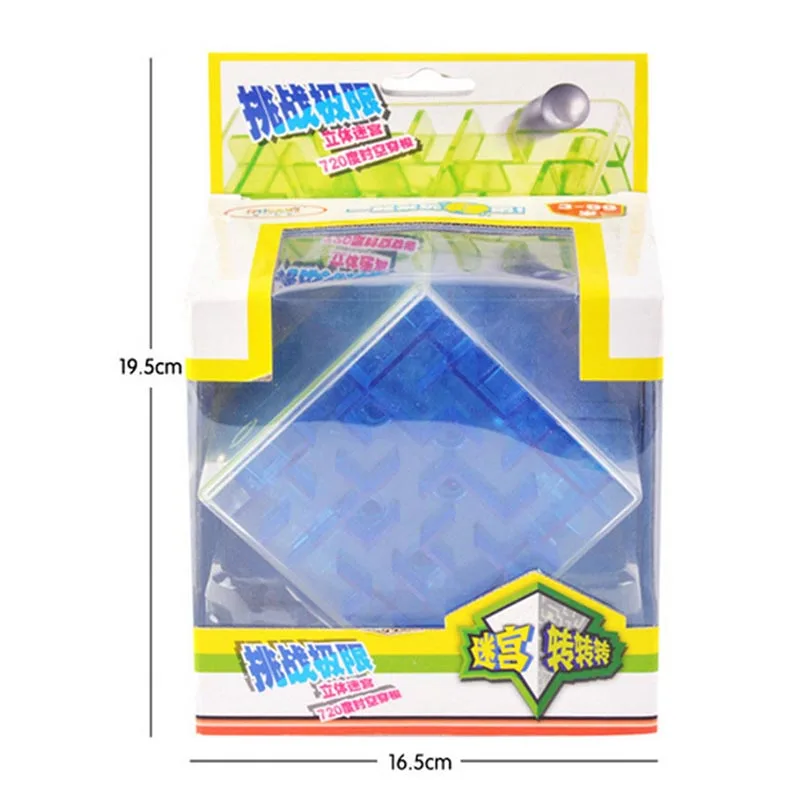 3D Magic Cube Maze Puzzle Labyrinth Perplexus Intellect Learning Education Speed Classic Toys for Children Kids Birthday Gifts
3D Magic Cube Maze Puzzle Labyrinth Perplexus Intellect Learning Education Speed Classic Toys for Children Kids Birthday Gifts