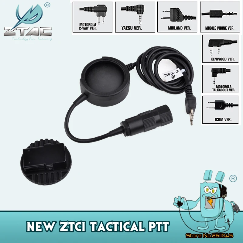 Тактическая гарнитура Z Tac TCI PTT, адаптер для Motorola/Yaesu/Icom, Тактический адаптер для Midland PTT Baofeng Z138
Тактическая гарнитура Z Tac TCI PTT, адаптер для Motorola/Yaesu/Icom, Тактический адаптер для Midland PTT Baofeng Z138
